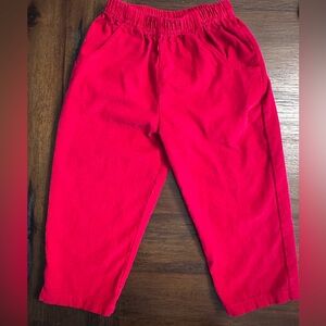 Kids Red corduroy pants in perfect condition. Size 3T.